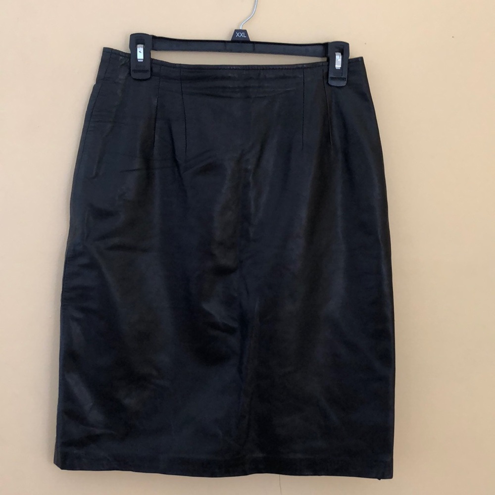 Morgan Taylor leather skirt size 12